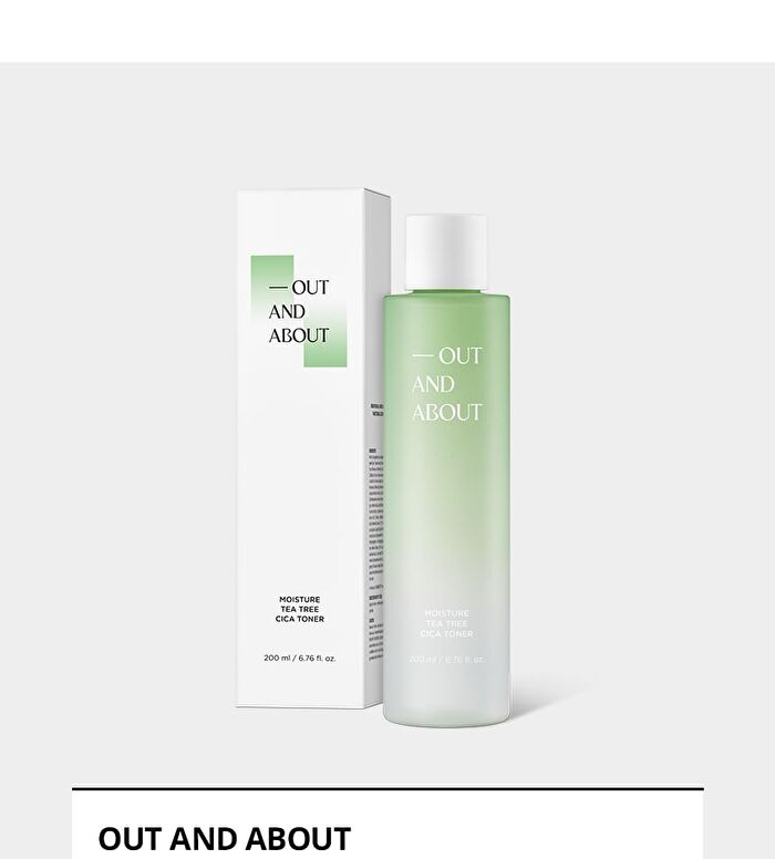 Md\'s Pick Outandabout Moisture Tea Tree Cica Toner - 200ml