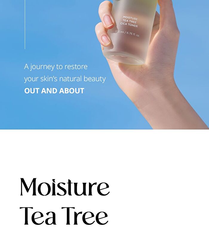 Md\'s Pick Outandabout Moisture Tea Tree Cica Toner - 200ml