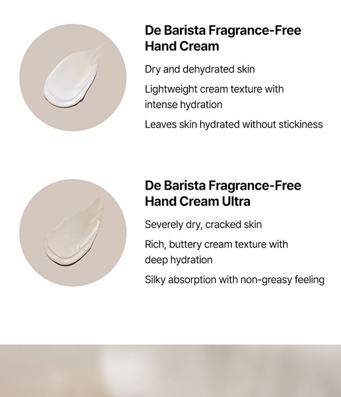 Md\'s Pick De Barista Fragrance Free Hand Cream - 50g