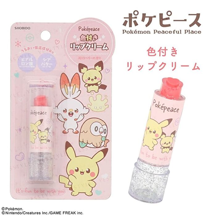 Pokemon Peace Tinted Lip Cream Pink - 1 pc