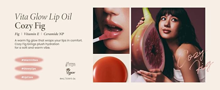 Axis-y Vita Glow Lip Oil - 3 Colors - Chilled Berry