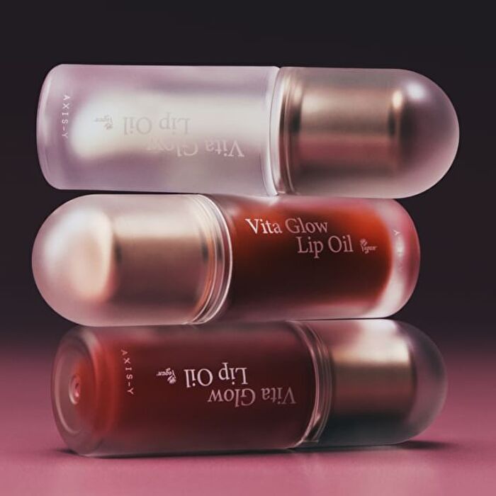 Axis-y Vita Glow Lip Oil - 3 Colors - Cozy Fig