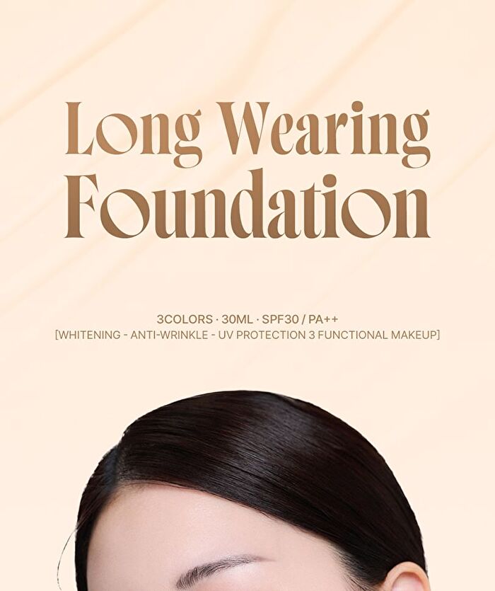Long Wearing Foundation - 3 Colors - 2025 Version - #23 Natural Beige