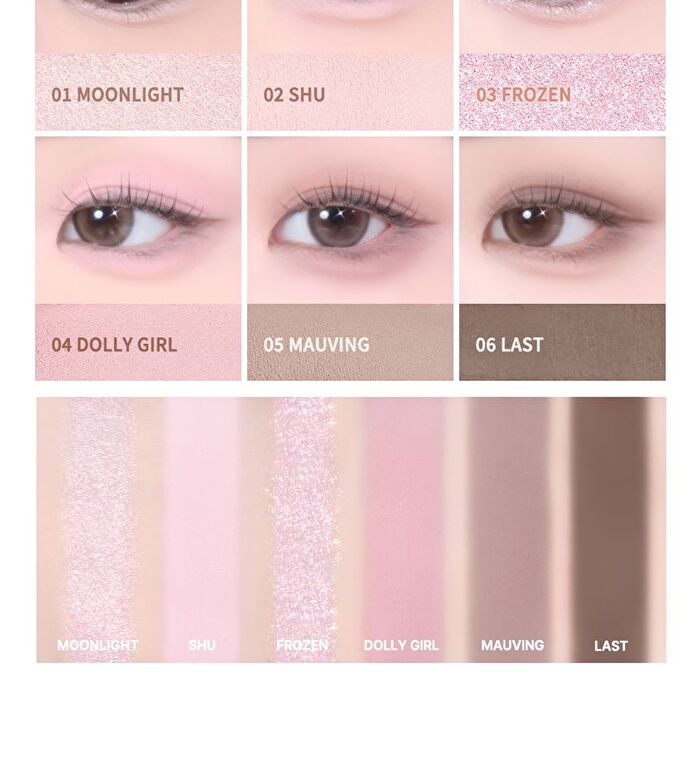 Better Me Eye Palette - 14 Types - #14 Slush Pop