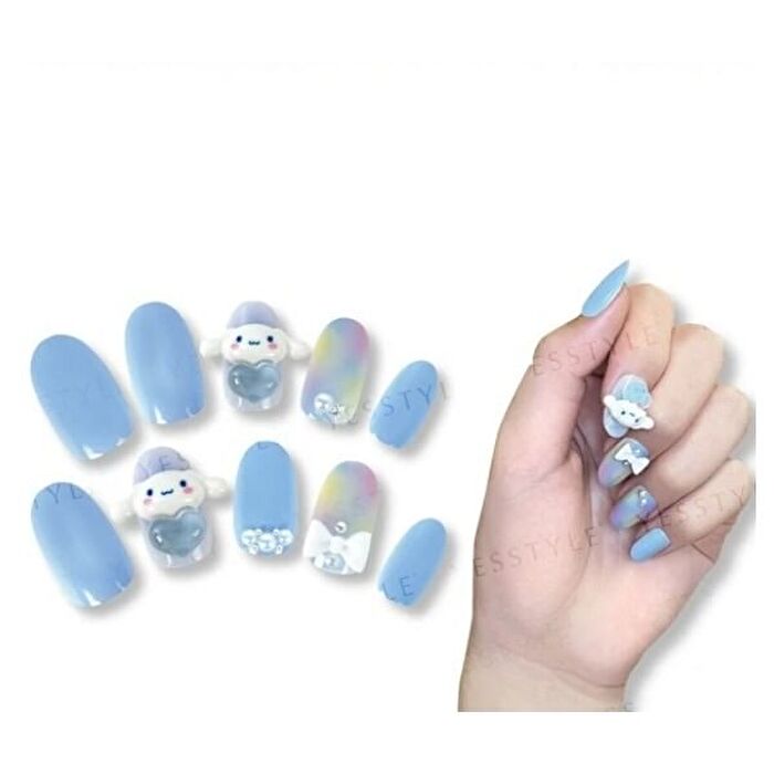 Sanrio Cinnamoroll Nail Tips - 1 set
