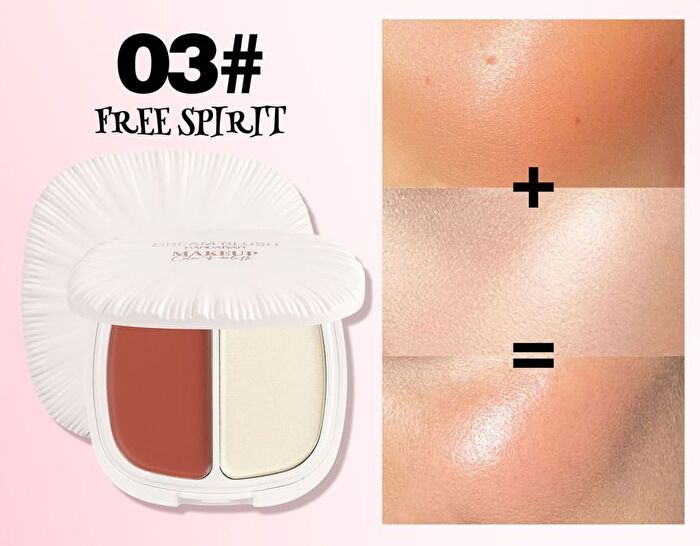Dream Highlighter Blush Palette- 6 Colors - 06# Second Chance - 5.8g
