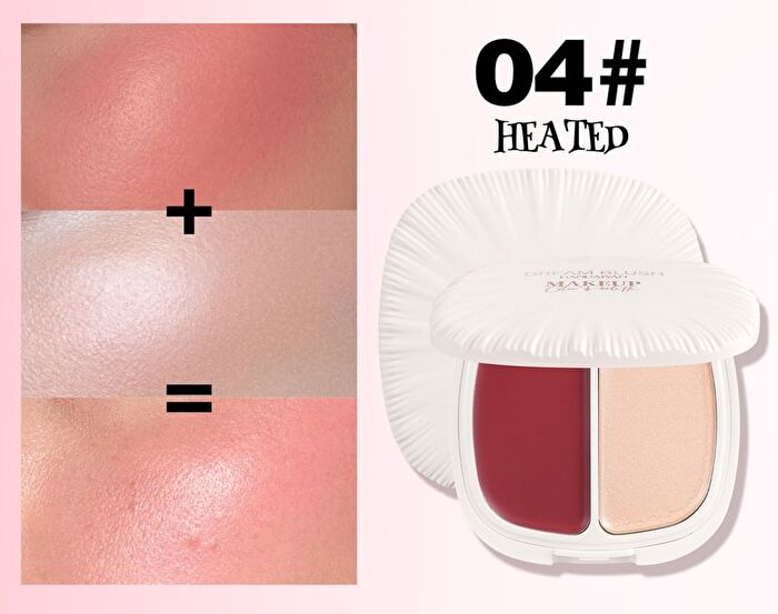 Dream Highlighter Blush Palette- 6 Colors - 06# Second Chance - 5.8g