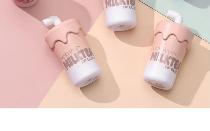 Milk Tea Matte Liquid Lipstick - 6 Colors - 03# Cool Peach - 5.8ml