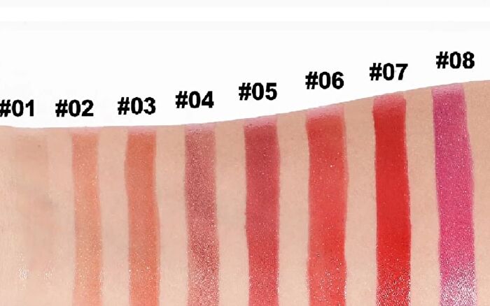 Pearlescent Watery Lip Gloss - 5 Colors - 08# Berry Purple - 6ml