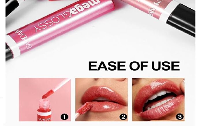 Pearlescent Watery Lip Gloss - 5 Colors - 08# Berry Purple - 6ml