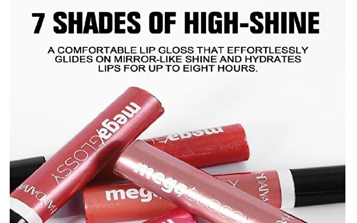 Pearlescent Watery Lip Gloss - 5 Colors - 08# Berry Purple - 6ml