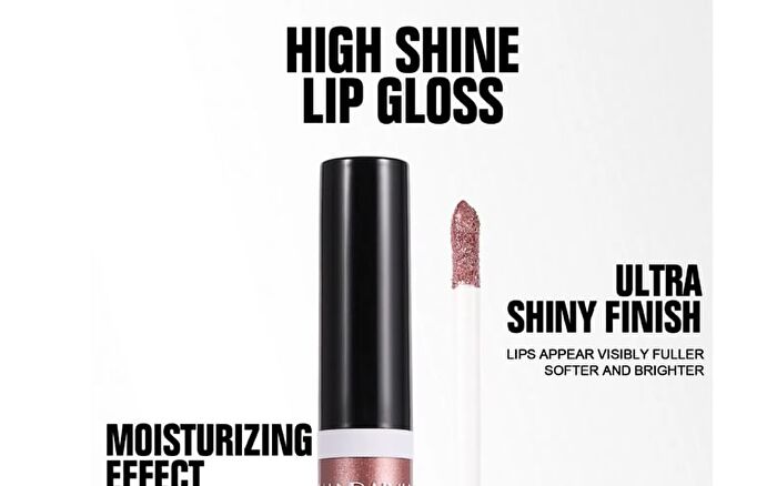 Pearlescent Watery Lip Gloss - 5 Colors - 08# Berry Purple - 6ml
