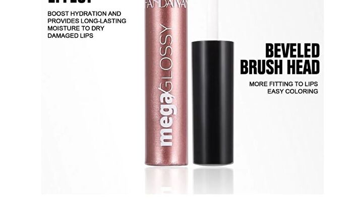 Pearlescent Watery Lip Gloss - 5 Colors - 08# Berry Purple - 6ml