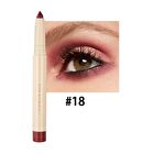Dual-Ended Pearlescent Eyeshadow Stick - 10 Colors - 07# Dark Red - 0.85g