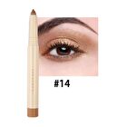 Dual-Ended Pearlescent Eyeshadow Stick - 10 Colors - 07# Dark Red - 0.85g
