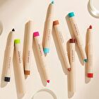 Dual-Ended Pearlescent Eyeshadow Stick - 10 Colors - 07# Dark Red - 0.85g