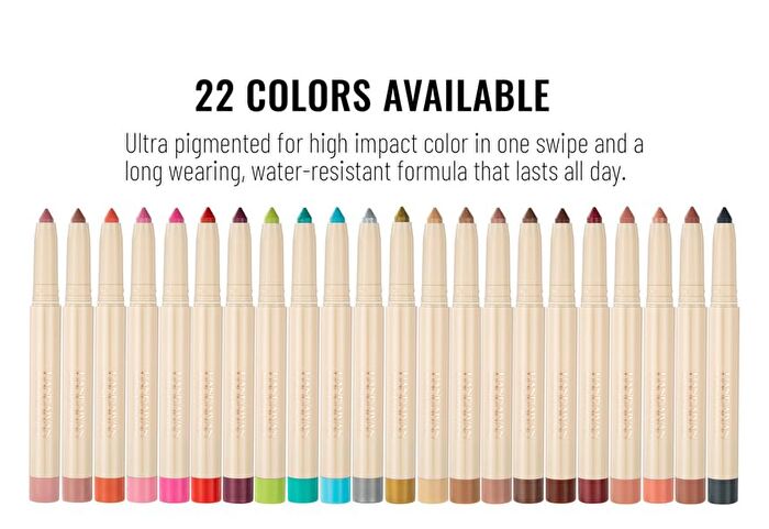 Dual-Ended Pearlescent Eyeshadow Stick - 10 Colors - 07# Dark Red - 0.85g