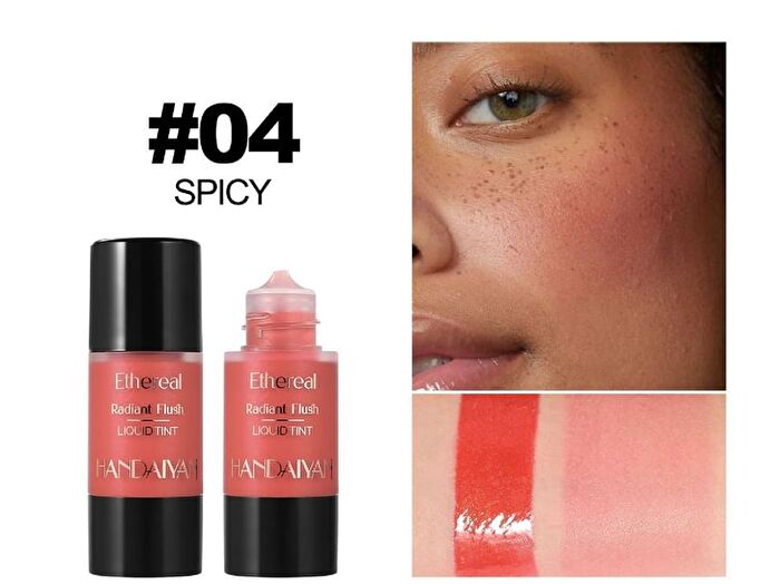 Radiant Flush Liquid Blush - 6 Colors - 06# Poppy - 11ml