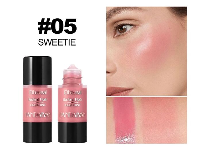 Radiant Flush Liquid Blush - 6 Colors - 06# Poppy - 11ml