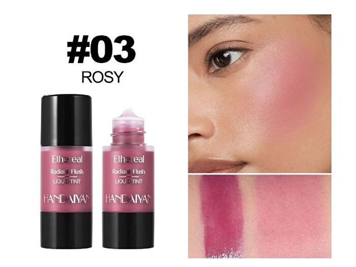 Radiant Flush Liquid Blush - 6 Colors - 06# Poppy - 11ml