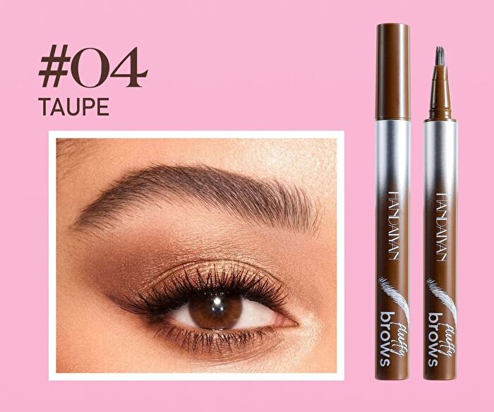 Wild Waterproof Liquid Brow Pen - 5 Colors - 05# Ebony Black - 0.55ml
