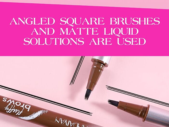 Wild Waterproof Liquid Brow Pen - 5 Colors - 05# Ebony Black - 0.55ml