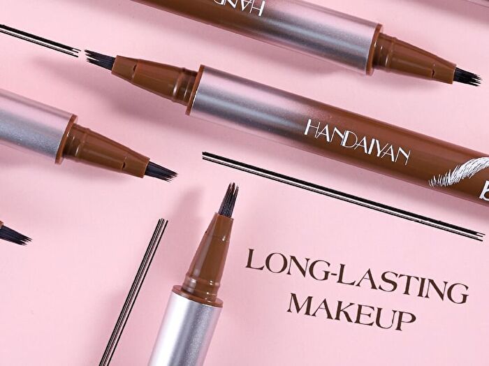 Wild Waterproof Liquid Brow Pen - 5 Colors - 05# Ebony Black - 0.55ml