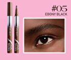 Wild Waterproof Liquid Brow Pen - 5 Colors - 05# Ebony Black - 0.55ml