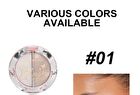 Two-Tone Mineral Blush Palette - 5 Types - 02# Cherry Blossom & Coral - 6g