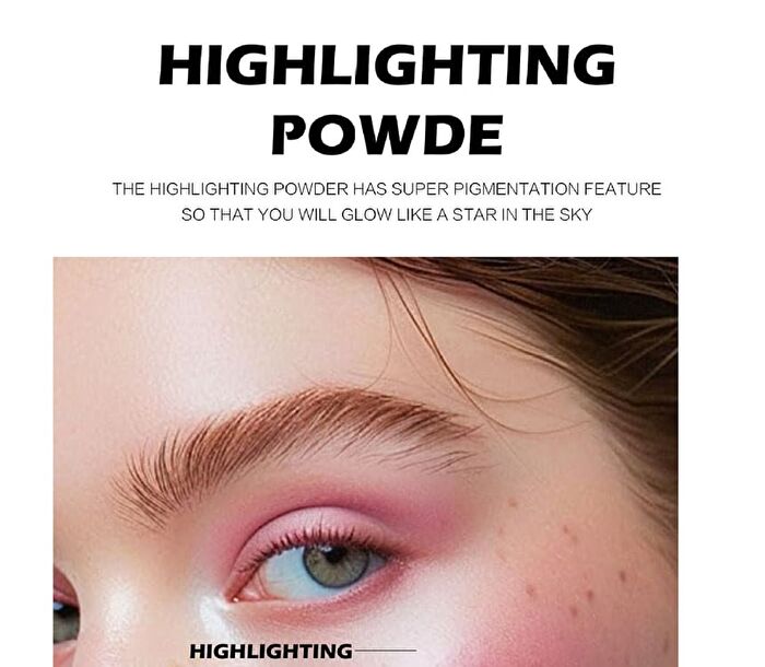 Two-Tone Mineral Blush Palette - 5 Types - 02# Cherry Blossom & Coral - 6g