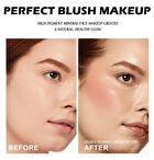 Two-Tone Mineral Blush Palette - 5 Types - 02# Cherry Blossom & Coral - 6g