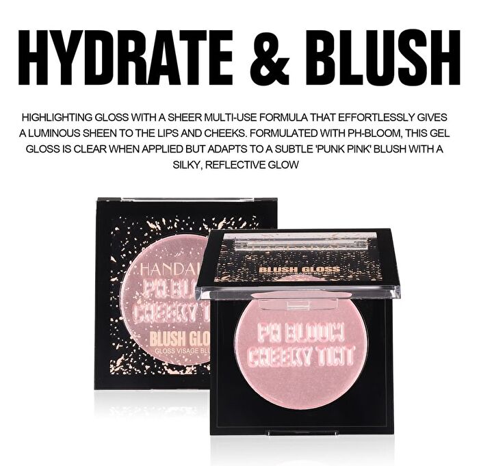 Temperature Variation Shimmer Cream Blusher - 3 Colors - 02# Pink- 5g