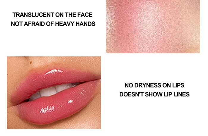 Temperature Variation Shimmer Cream Blusher - 3 Colors - 02# Pink- 5g