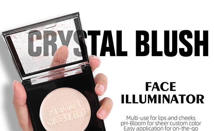 Temperature Variation Shimmer Cream Blusher - 3 Colors - 02# Pink- 5g