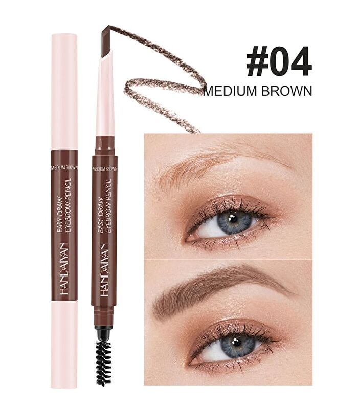 Ultra Slim Waterproof Eyebrow Pen - 3 Colors - 05# Dark Brown - 0.14g