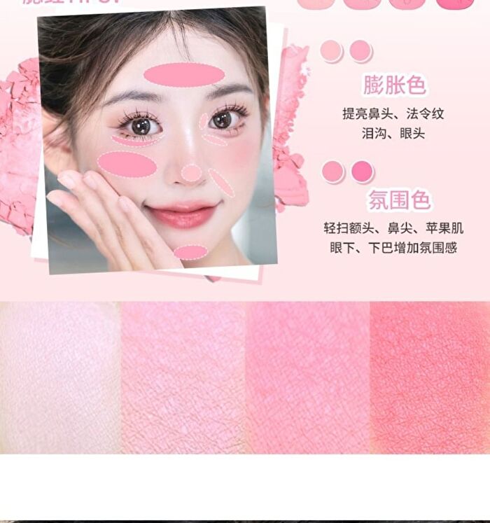 Gogo Tales Lovely Cat Sweetish Blush - 3 Colors - #G01 - 10g