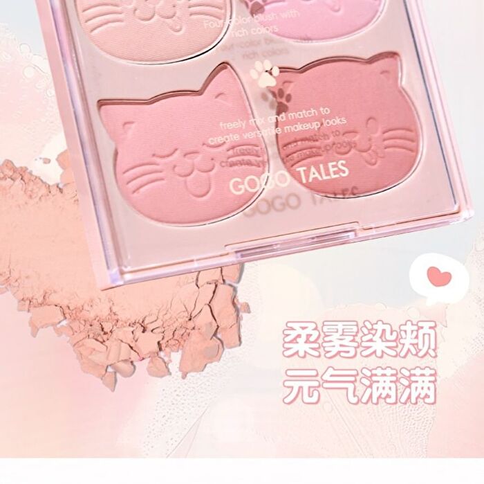Gogo Tales Lovely Cat Sweetish Blush - 3 Colors - #G01 - 10g