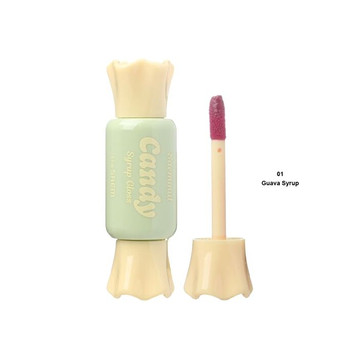 Saemmul Candy Syrup Gloss - 7 Colors - 2025 Version - #05 Cream Berry Syrup