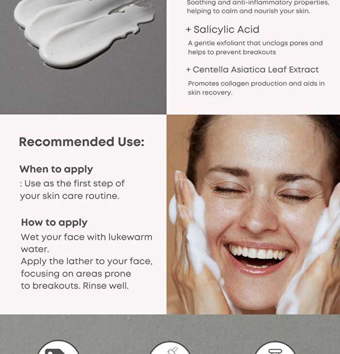 Nineless A-Control Heartleaf & BHA Cleanser Mini - 25ml