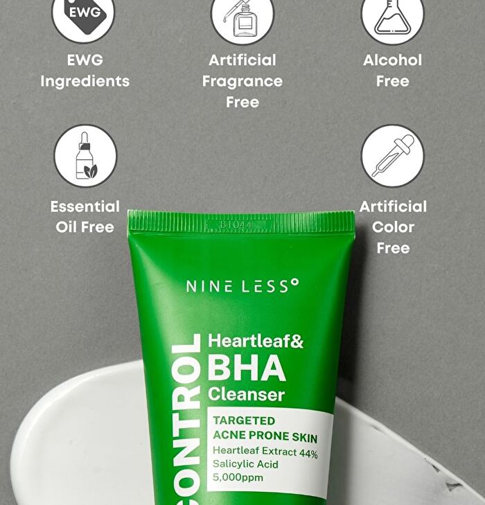 Nineless A-Control Heartleaf & BHA Cleanser Mini - 25ml