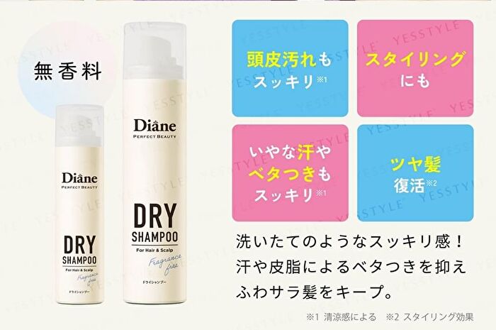 Diane Perfect Beauty Dry Shampoo - Fresh Citrus & Pear - 95g