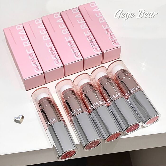 Lip & Cheek Multi-Purpose Cream - 5 Colors - #02 Apricot Tea