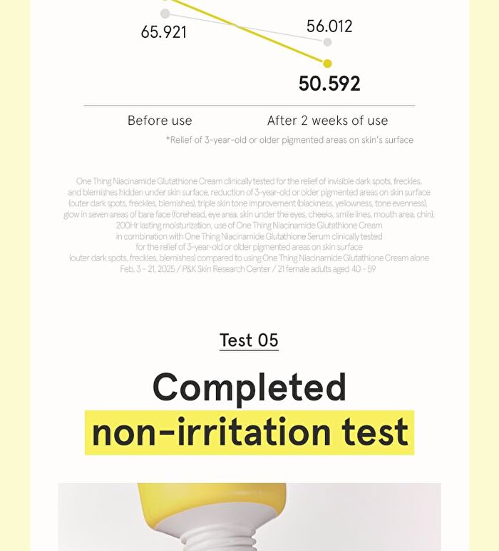 Niacinamide Glutathione Cream - 40ml
