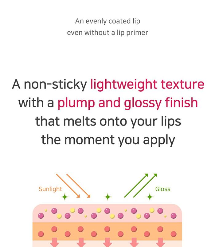 Water Glow Tint - 3 Colors - #02 Pink