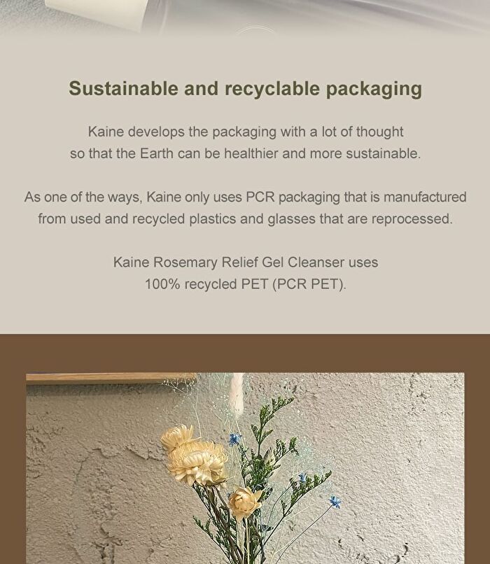 Kaine Rosemary Relief Gel Cleanser Mini - 30ml
