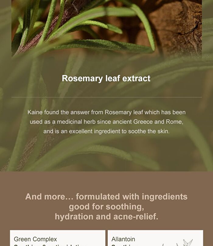 Kaine Rosemary Relief Gel Cleanser Mini - 30ml