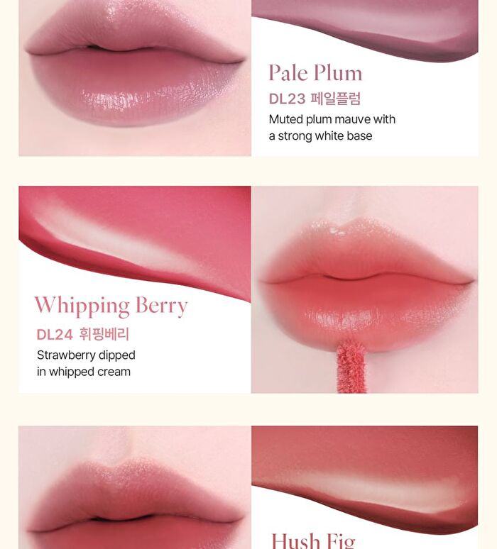 Black Rouge Double Layer Over Velvet Sweet Tangerine Edition - 9 Colors - DL22 Bare Pear