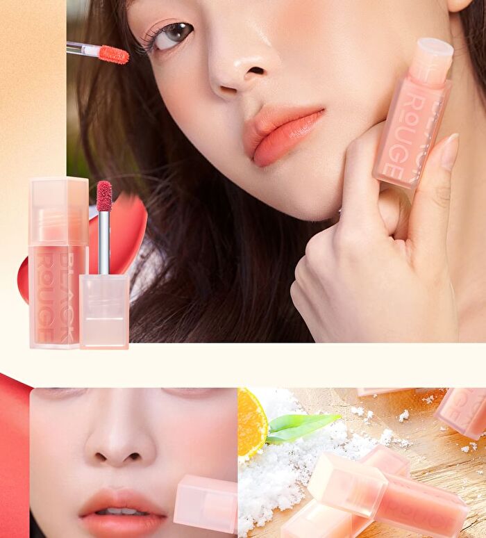 Black Rouge Double Layer Over Velvet Sweet Tangerine Edition - 9 Colors - DL25 Pure Pomelo