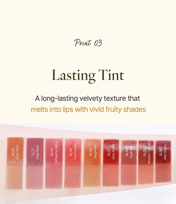 Black Rouge Double Layer Over Velvet Sweet Tangerine Edition - 9 Colors - DL25 Pure Pomelo