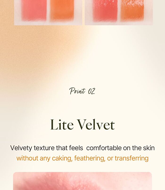 Black Rouge Double Layer Over Velvet Sweet Tangerine Edition - 9 Colors - DL27 Juicy Apple